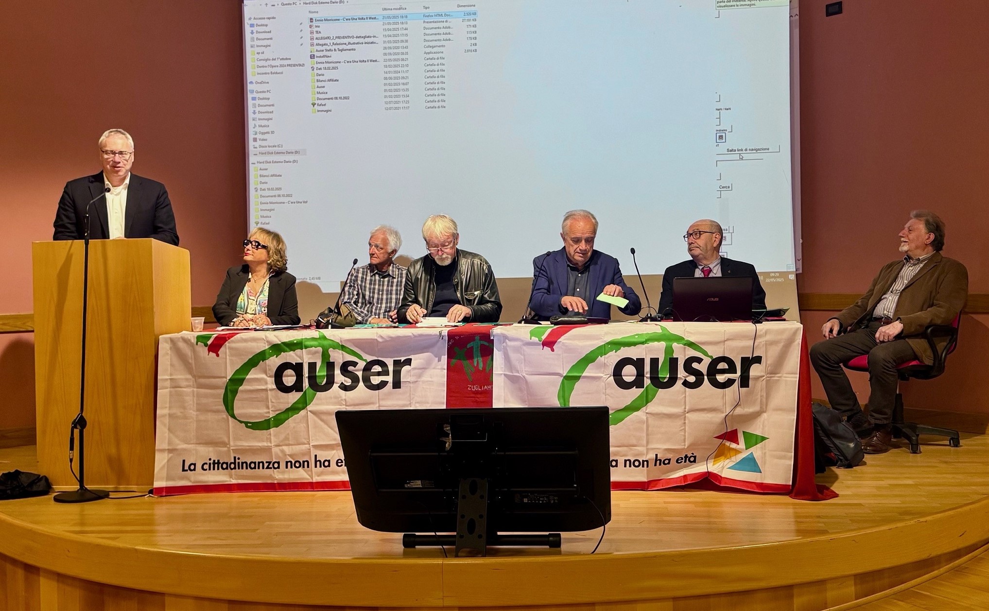 VOLONTARIATO. BORDIN A CONGRESSO AUSER: ENORME LAVORO SUL TERRITORIO